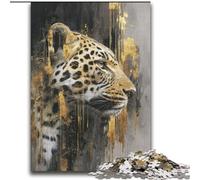 Jigsaw Puzzles for Adults 2000 Piece Puzzle Leopard Art Challenging Game And Family Play Secret Santa Gifts 70x100cm