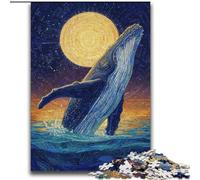 Jigsaw Puzzles for Adults 2000 Piece Puzzle Mysterious Whale Help The Brain Exercise Addictive Toys to Cultivate Patience Perfect Decoration 70x100cm