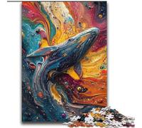 Jigsaw Puzzles for Adults 2000 Piece Puzzle Mysterious Whale Help The Brain Exercise Addictive Toys to Cultivate Patience Perfect Decoration 70x100cm