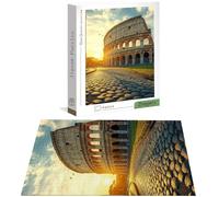 Jigsaw Puzzles for Adults 2000 Piece, Rome Jigsaw Puzzles for Adults, Colosseum Jigsaws 2000 Pieces with Box, Wooden Puzzle Challenging Game for the Whole for Women, Wooden Puzzle for Gifts H-5940