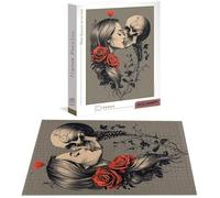 Jigsaw Puzzles for Adults 2000 Piece, Rose Jigsaw Puzzles for Adults, Woman Jigsaws 2000 Pieces with Box, Wooden Puzzle Challenging Game for the Whole for Women, Men, Wooden Puzzle for Gifts B-5396