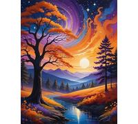 Jigsaw Puzzles for Adults 2000 Piece Scenery Twilight Sunset, Jigsaws 2000 pieces for adults Family Activity, Challenging puzzles Games, Colourful, Beautiful Decoration Puzzle