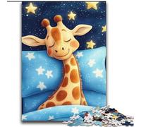 Jigsaw Puzzles for Adults 2000 Piece Sleeping Giraffe Challenging Game Toys Deal As Gifts for The Whole Family for Ages 14+ 70x100cm
