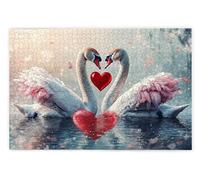 Jigsaw Puzzles for Adults 2000 Piece, Swan Puzzles for Adults, Impossible Puzzle 2000 Pieces, Family Educational Wooden Puzzle, Challenging Jigsaws, Gift Box Packaging, Funny Gifts for Women, Men, Q-1