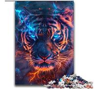Jigsaw Puzzles for Adults 2000 Piece Tiger Help The Brain Exercise Addictive Toys to Cultivate Patience Parent-child Interaction 70x100cm