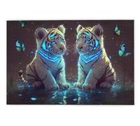 Jigsaw Puzzles for Adults 2000 Piece, Tiger Puzzles for Adults, Impossible Puzzle 2000 Pieces, Family Educational Wooden Puzzle, Challenging Jigsaws, Gift Box Packaging, Gifts for Women, Men, G-9