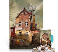 Jigsaw Puzzles for Adults 2000 Piece Tree house Made of cardboard,Suitable for ages 14 and up Analysis and logic Great gifts and toys 。size:70x100cm/27.5x39.3inch