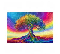 Jigsaw Puzzles for Adults 2000 Piece Tree Of Life Large Puzzle Color, Difficult Challenging Family Games for The Whole for Women, Wooden Jigsaws with Gift Box Packaging, Gifts for Women 99x70cm D-24