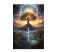 Jigsaw Puzzles for Adults 2000 Piece Tree Of Life Large Puzzle Fall, Difficult Challenging Family Games for The Whole for Women, Wooden Jigsaws with Gift Box Packaging, Gifts for Women 99x70cm D-1057