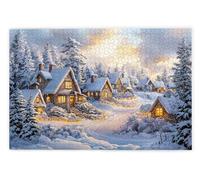 Jigsaw Puzzles for Adults 2000 Piece, Winter Puzzles for Adults, Impossible Puzzle 2000 Pieces, Family Educational Wooden Puzzle, Challenging Jigsaws, Gift Box Packaging, Gifts for Women, Men, B-65