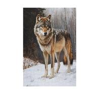 Jigsaw Puzzles for Adults 2000 Piece Wolf Large Puzzle Tree, Difficult Challenging Family Games for The Whole for Women, Wooden Jigsaws with Gift Box Packaging, Home Room Decor 99x70cm D-1016