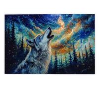 Jigsaw Puzzles for Adults 2000 Piece, Wolf Puzzles for Adults, Impossible Puzzle 2000 Pieces, Family Educational Wooden Puzzle, Challenging Jigsaws, Gift Box Packaging, Gifts for Women, Men, B-91