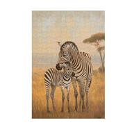 Jigsaw Puzzles for Adults 2000 Piece Zebra Large Puzzle Tree Of Life, Difficult Challenging Family Games for The Whole for Women, Wooden Jigsaws with Gift Box Packaging, Room Decor 99x70cm D-1094