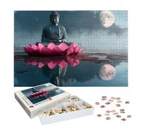 Jigsaw Puzzles for Adults 2000 Piece, Zen Jigsaw Puzzles for Adults, Moon Jigsaws 2000 Pieces with Box, Wooden Puzzle Challenging Game for the Whole for Women, Men, Impossible Puzzle for Gifts, -8303