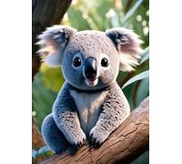 Jigsaw Puzzles for Adults 2000 Pieces,Animal Koala puzzles for adults,Classic Educational Games DIY Handwork Puzzle for Home Decor Gift
