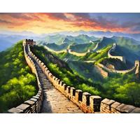 Jigsaw Puzzles for Adults 2000 pieces,China Great Wall Scenery puzzles for adults,Classic Educational Games DIY Handwork Puzzle for Home Decor Gift