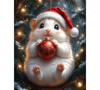 Jigsaw Puzzles For Adults 2000 Pieces Christmas Hamster, Challenging jigsaw puzzles 2000 pieces 40x28inch, Educational Game, Fun Activity for Home, for puzzle Lovers