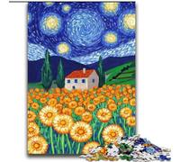 Jigsaw Puzzles for Adults 2000 Pieces Dandelion Under The Night Sky for Age 14 Years And over Decompressing Intellectual Educational Toy Great Gift 70x100cm