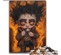 Jigsaw Puzzles for Adults 2000 Pieces Dark Girl Challenging Game Toys Deal As Gifts for The Whole Family for Ages 14+ 70x100cm