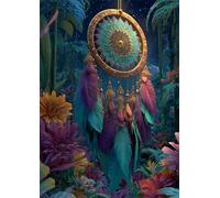 Jigsaw Puzzles For Adults 2000 Pieces Dream Catcher, Challenging jigsaw puzzles 2000 pieces 40x28inch, Educational Game, Fun Activity for Home, for puzzle Lovers