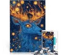 Jigsaw Puzzles for Adults 2000 Pieces Fantasy Soul Deer Herausforderndes Spiel Geschenke für Freunde und Familie70x100cm