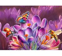 Jigsaw Puzzles for Adults 2000 pieces,Flowers Ladybugs Butterflies Bees puzzles for adults,Classic Educational Games DIY Handwork Puzzle for Home Decor Gift