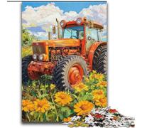 Jigsaw Puzzles for Adults 2000 Pieces Garden Tractor Educational Stress Relief Toy Gifts for Friends And Family 70x100cm