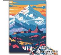 Jigsaw Puzzles for Adults 2000 Pieces Himalayan Majesty, Suitable for People Aged 14 And Above Challenging To Complete But Fun And Humorous Great Gift 70x100cm