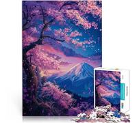 jigsaw puzzles for adults 2000 pieces “japan mount fuji sakura” Made of cardboard，for age 14+ For family fun Fun activities at home, birthday gifts, travel gifts,。size：70x100cm/27.5x39.3inch