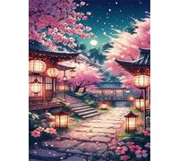 Jigsaw Puzzles for Adults 2000 Pieces,Japanese Classical Garden jigsaw puzzle 100x70 cm Challenging DIY Puzzle for Home Decoration,Family puzzles Perfect for Game