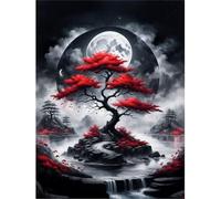 Jigsaw Puzzles for Adults 2000 Pieces,Japanese Landscape Trees jigsaw puzzle 100x70 cm Challenging DIY Puzzle for Home Decoration,Family puzzles Perfect for Game