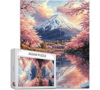 Jigsaw Puzzles for Adults 2000 Pieces, Jigsaws 2000 Pieces for Adults, Wooden Puzzle Challenging Game with Gift Box for Home Decor Bedroom Decor, Gifts for Women Man, Theme: Japan, Mount Fuji,Model654