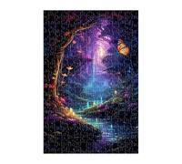 Jigsaw Puzzles for Adults 2000 Pieces Jungle Rivers Butterflies, Challenge High Difficulty, Educational Games Impossible Puzzle, Puzzles for Adults 2000 Piece