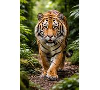 Jigsaw Puzzles for Adults 2000 Pieces,Jungle Tiger puzzles for adults,Classic Educational Games DIY Handwork Puzzle for Home Decor Gift