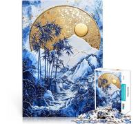 Jigsaw Puzzles for Adults 2000 Pieces Kintsugi Bamboo Haven Art Lernspiele Wanddekoration Einzigartige Geburtstags- und Weihnachtsgeschenke70x100cm
