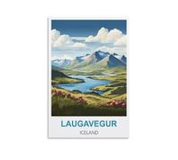 Jigsaw Puzzles for Adults 2000 Pieces，Laugavegur Iceland Educational Game jigsaw puzzle Suitable for Decompression and Wall Decor 100x70cm