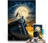jigsaw puzzles for adults 2000 pieces Medieval Knight Made of cardboard for and from 14 years and over Family Games deal as gifts for the whole family 。size：70x100cm/27.5x39.3inch