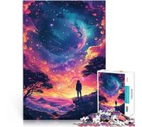 Jigsaw Puzzles for Adults 2000 Pieces Mountain Galaxy Planet Denkspiel Angebot als Geschenk für die ganze Familie70x100cm