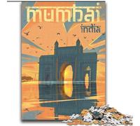Jigsaw Puzzles for Adults 2000 Pieces Mumbai Gateway, for 14+ Challenging Game As A Gift for The Whole Family And Friends 70x100cm