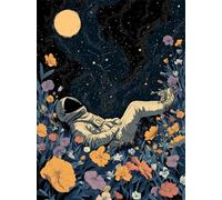 Jigsaw Puzzles For Adults 2000 Pieces Night Astronaut, Challenging jigsaw puzzles 2000 pieces 40x28inch, Educational Game, Fun Activity for Home, for puzzle Lovers