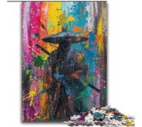 Jigsaw Puzzles for Adults 2000 Pieces Ninja Samurai Oil Painting Challenging Game Toys Deal As Gifts for The Whole Family for Ages 14+ 70x100cm