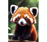 Jigsaw Puzzles for Adults 2000 pieces,Red Panda puzzles for adults,Classic Educational Games DIY Handwork Puzzle for Home Decor Gift