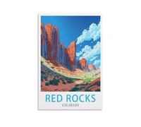 Jigsaw Puzzles for Adults 2000 Pieces，Red Rocks Colorado Educational Game jigsaw puzzle Suitable for Decompression and Wall Decor 100x70cm