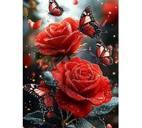 Jigsaw Puzzles For Adults 2000 Pieces Red Rose Petals, Challenging jigsaw puzzles 2000 pieces 40x28inch, Educational Game, Fun Activity for Home, for puzzle Lovers