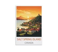 Jigsaw Puzzles for Adults 2000 Pieces，Salt Spring Island Canadas Posters Educational Game jigsaw puzzle Suitable for Decompression and Wall Decor 100x70cm