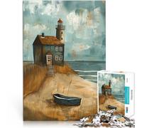 Jigsaw Puzzles for Adults 2000 Pieces Seaside Serenity Handgeschwindigkeitswettbewerb Lustiges Geschenk70x100cm