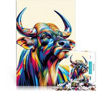 Jigsaw Puzzles for Adults 2000 Pieces Spanish Fighting Bull Familienspaß Angebot als Geschenk für die ganze Familie70x100cm