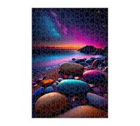 Jigsaw Puzzles for Adults 2000 Pieces Starry Sky Pebble, Challenge High Difficulty, Educational Games Impossible Puzzle, Puzzles for Adults 2000 Piece