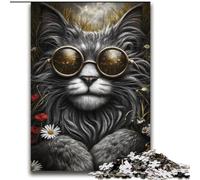 Jigsaw Puzzles for Adults 2000 Pieces Steampunk Cat Challenging Game Toys Deal As Gifts for The Whole Family for Ages 14+ 70x100cm