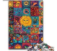 Jigsaw Puzzles for Adults 2000 Pieces Sun Smiling Collage Challenging Game Toys Deal As Gifts for The Whole Family for Ages 14+ 70x100cm